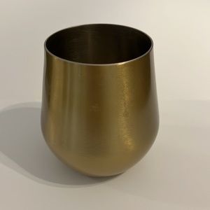 Threshold wine cup gold color - decor